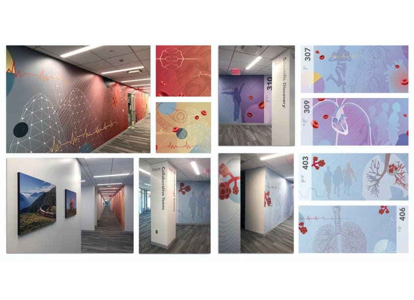 NHLBI Environmental Graphics & Office Art