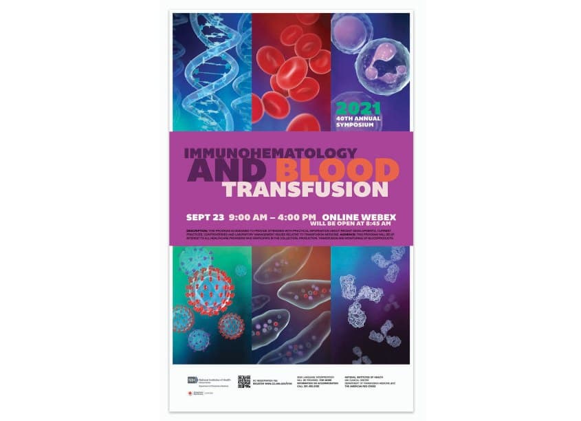 Immunohematology & Blood Transfusion 2021 Symposium Poster