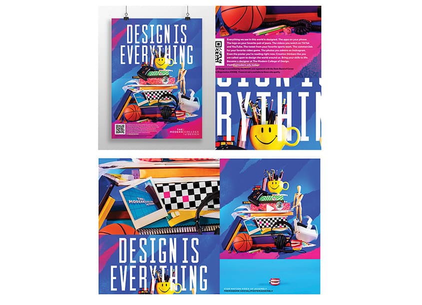 Design is Everything High School Recruitment Campaign Poster