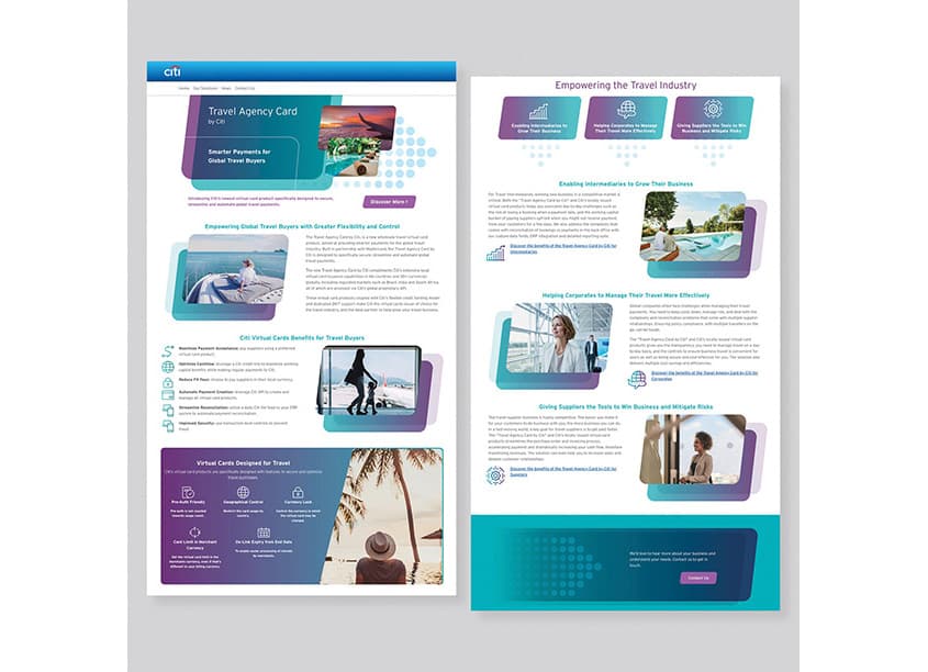 Travel Agency Card by Citi