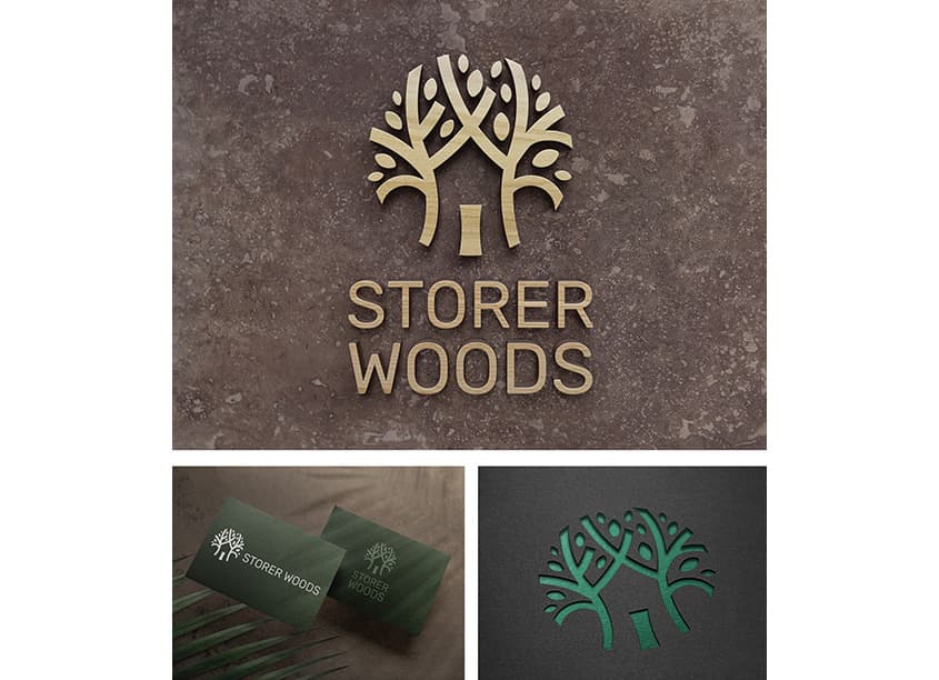 Storer Woods Identity Design