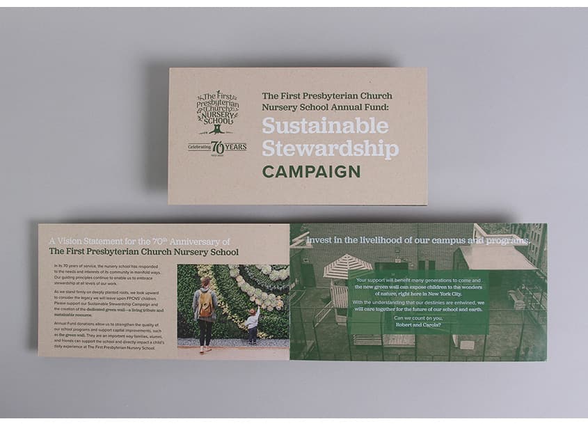 Sustainable Stewardship Campaign Mailer