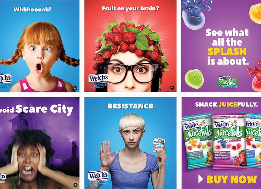 Welch's Fruit Snacks Social Campaign