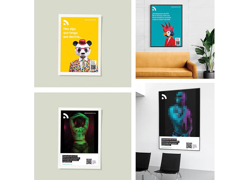 Tell Your Partner Clinic Posters