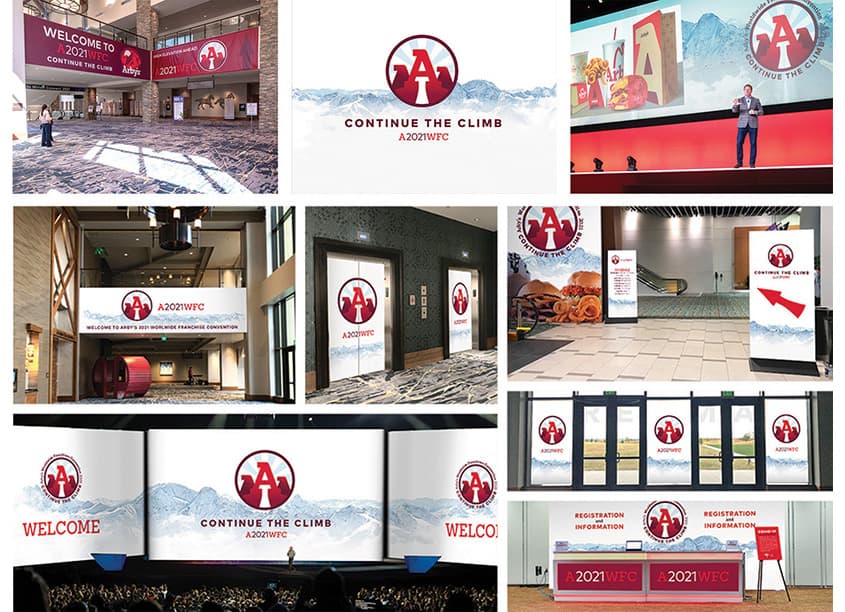 2021 Worldwide Franchise Convention Graphics