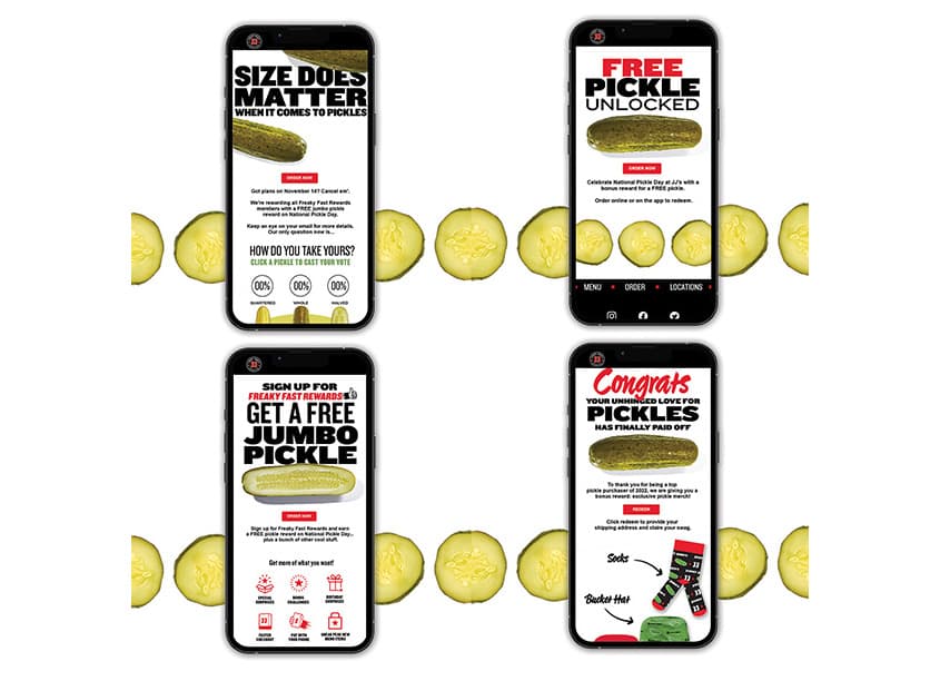 National Pickle Day Emails