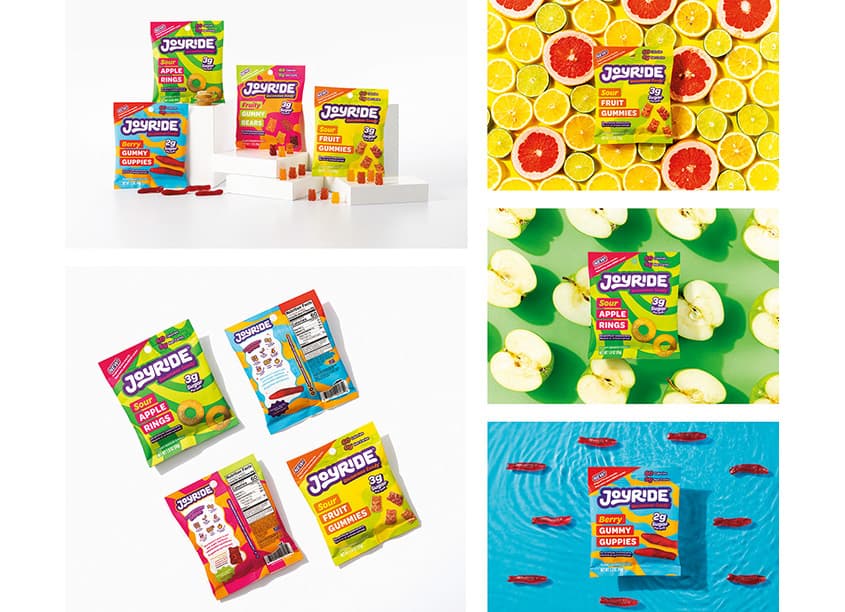 Joyride Candy Rebrand and Packaging