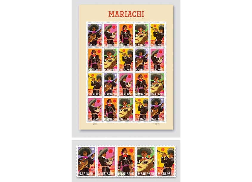 Mariachi Forever Stamp