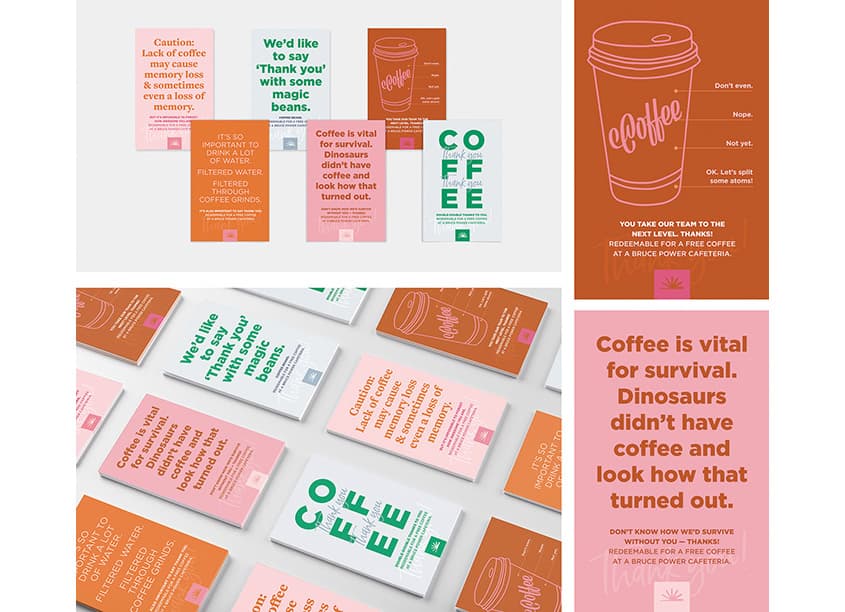 Thank You Coffee Cards