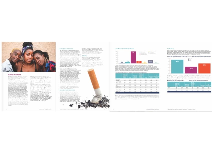 Tobacco Industry Marketing Awareness 2021 Survey - Summary of Results