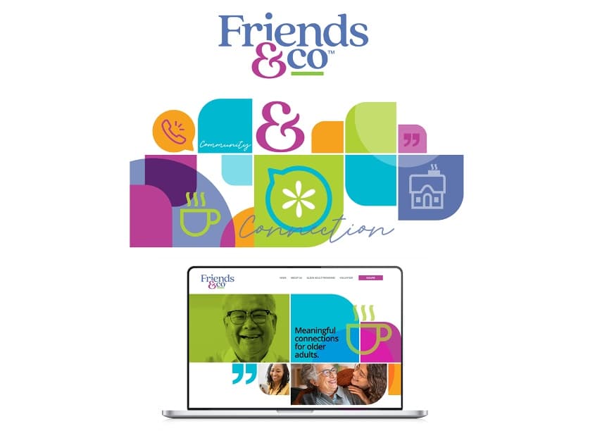 Friends & Co Logo and Brand Identity