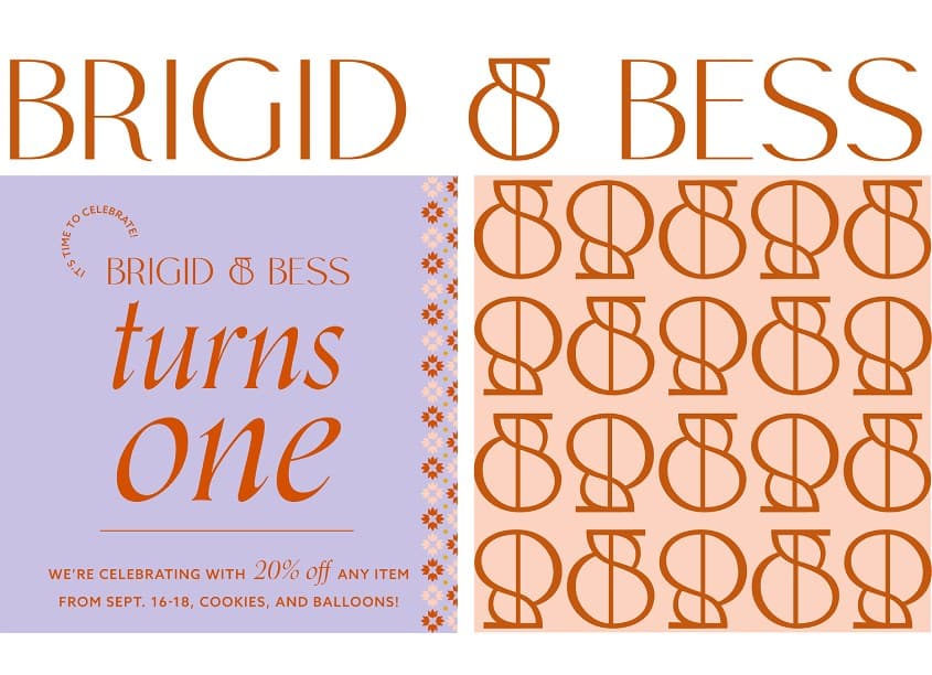 Brigid & Bess Branding