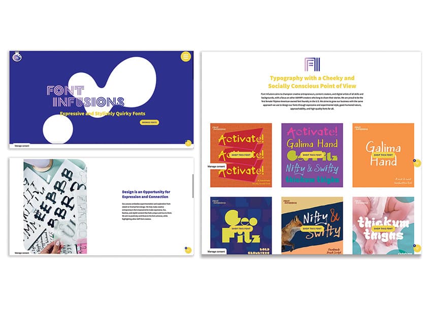 Font Infusions Brand & Typography Design