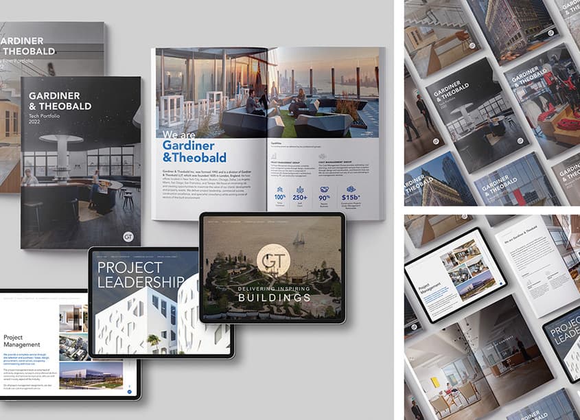 Gardiner & Theobald Marketing Collateral