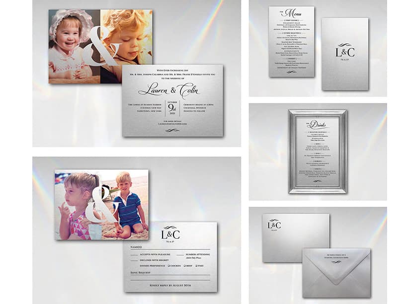 Lauren & Colin Are Getting Married Branding