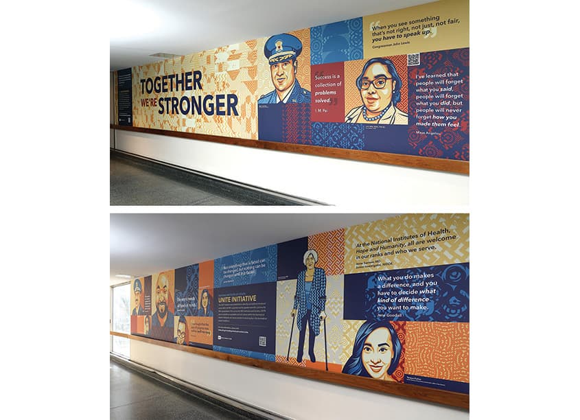Unite Initiative – Bldg 1 Leaders Hallway