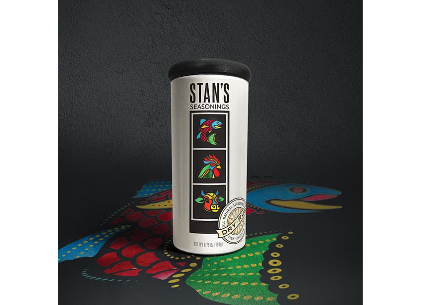 Stan's Seasonings Package Design