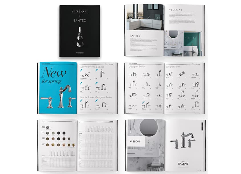 Santec + Vissoni Price Book