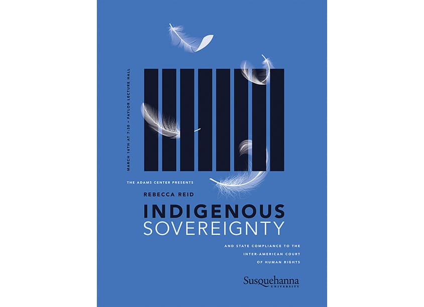 Indigenous Sovereignty Lecture Poster