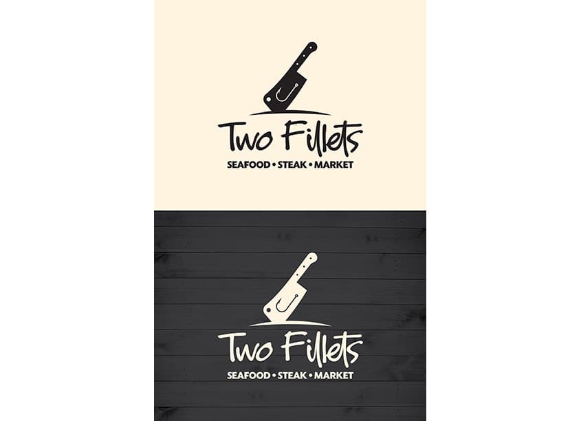 Two Fillets Logo Design