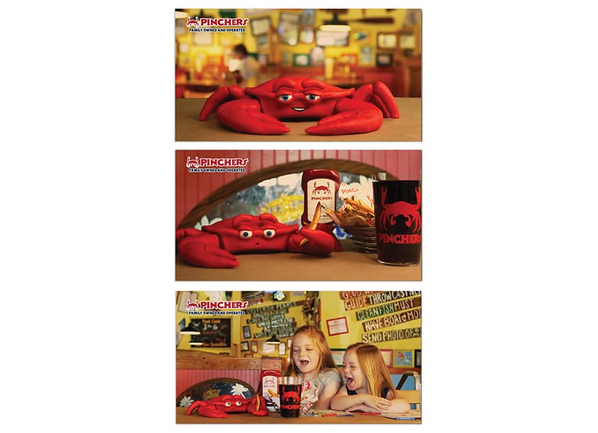 Claymation Crab Commercial
