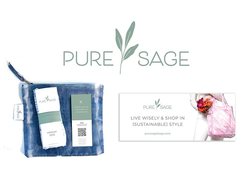 Pure Sage Brand Identity Design