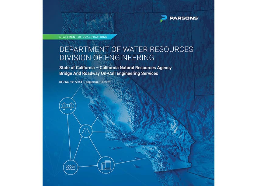 California Department of Water Resources Cover