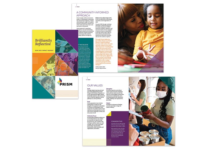 2021 Impact Report - Brilliantly Reflective