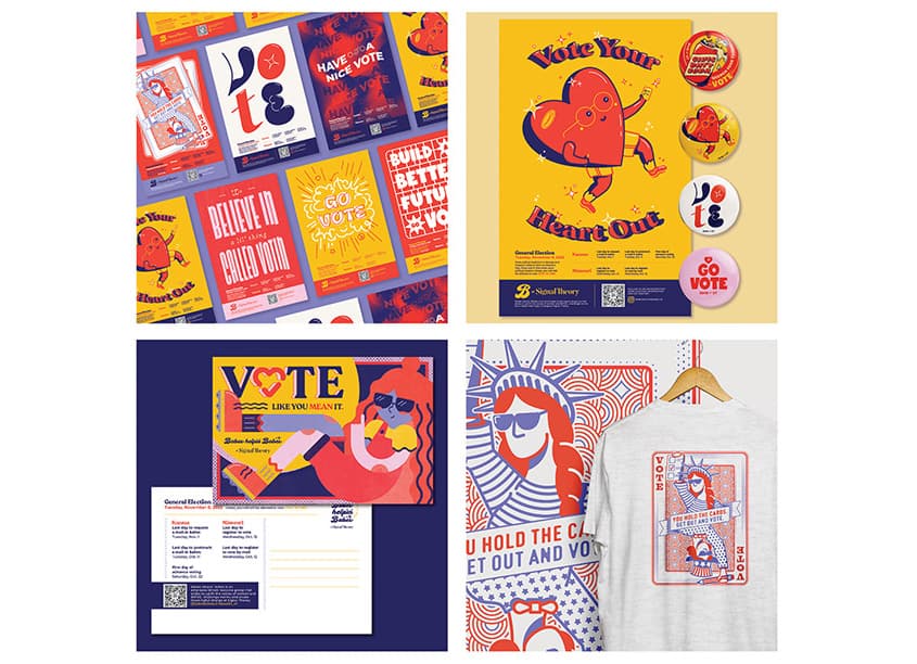 Babes Helpin' Babes Voting Campaign