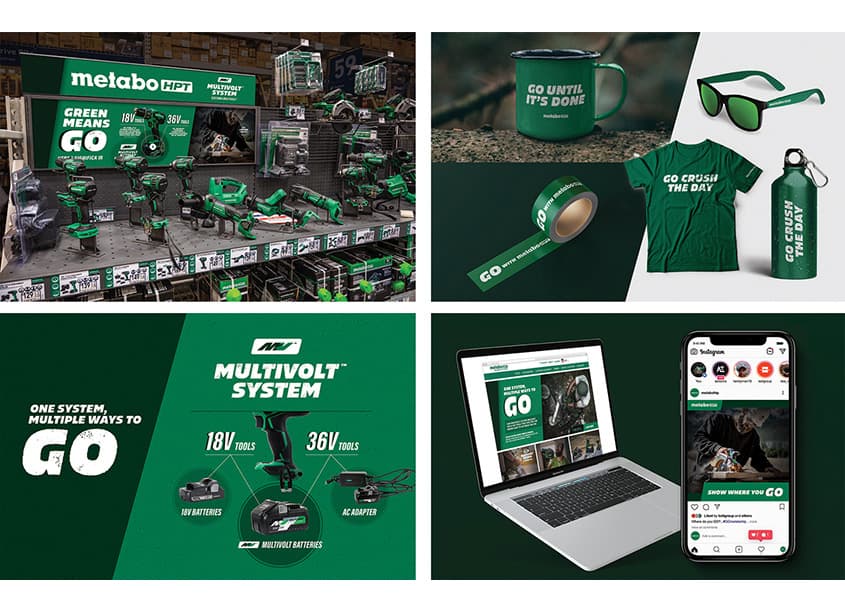 Metabo HPT Brand Extension and Campaign