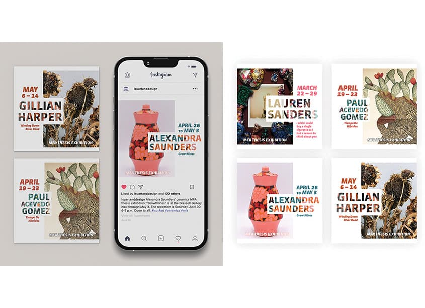 MFA Exhibition Social Media Promotion