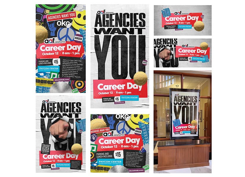 AAF Oklahoma Career Day Campaign