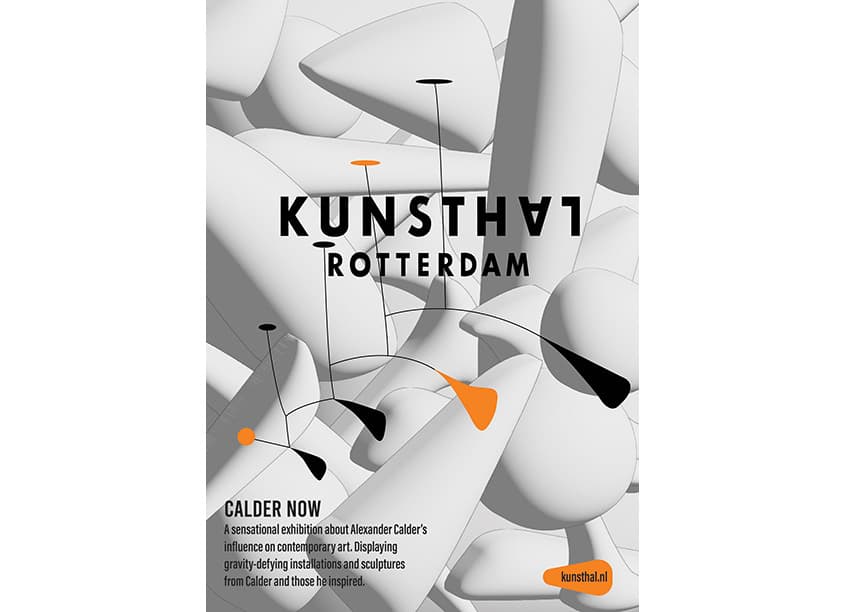 Kunsthal Rotterdam | Calder Now Exhibit Poster