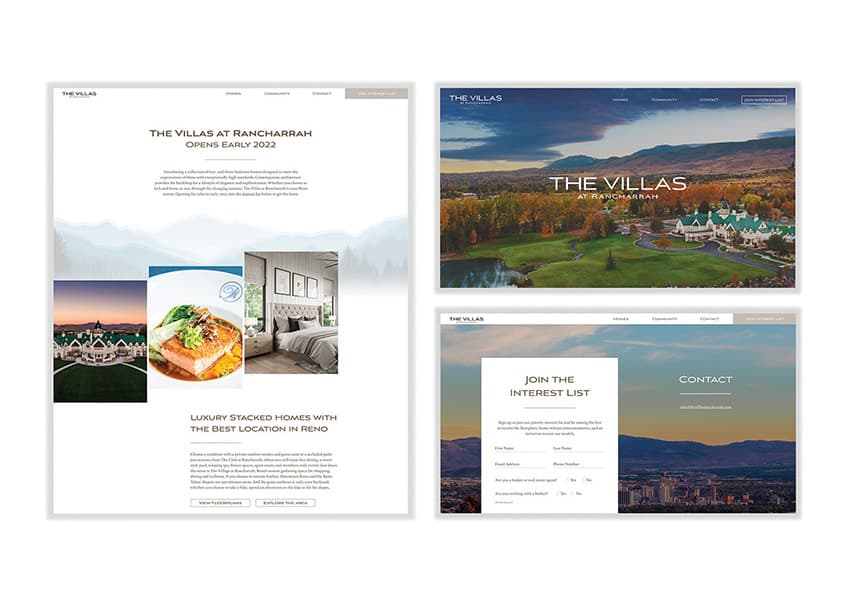The Villas at Rancharrah Website