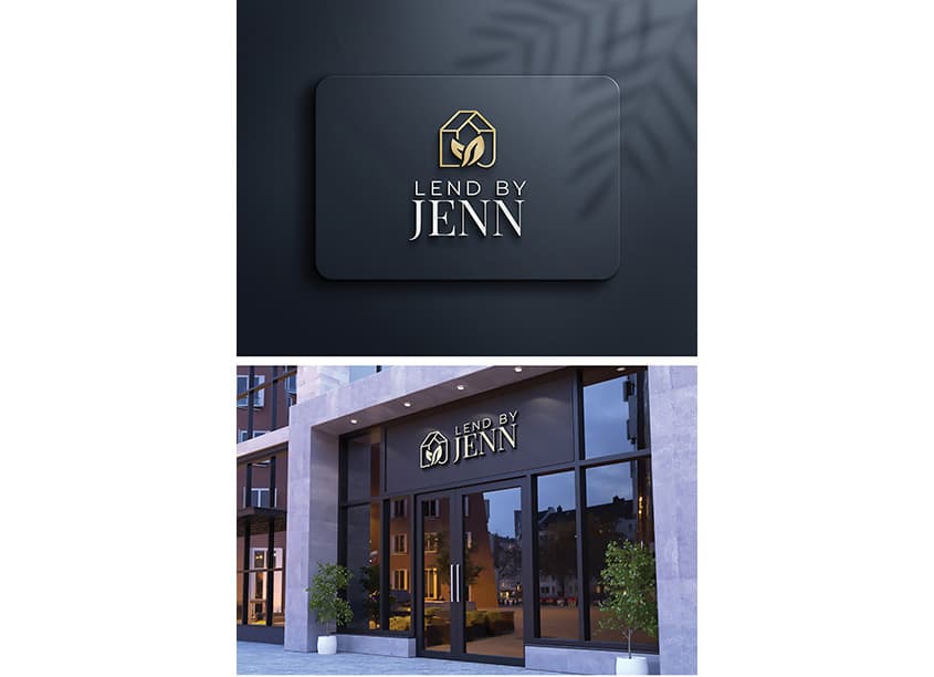 Lend by Jenn Logo and Branding