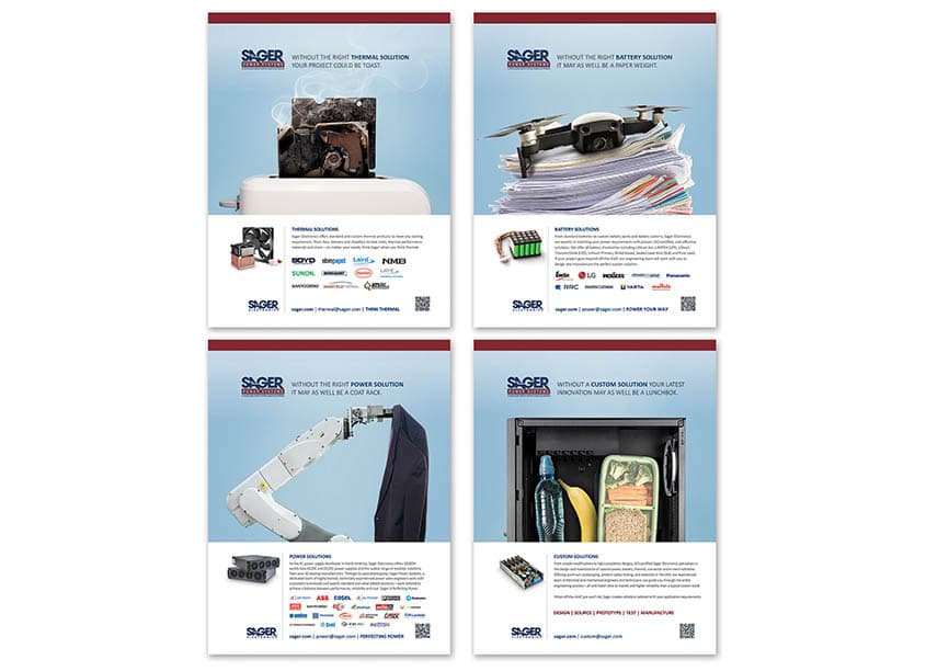 Sager Electronics Toast Campaign