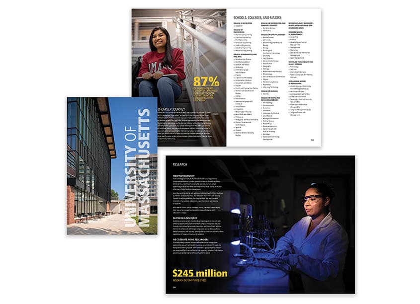 UMass Admissions Viewbook