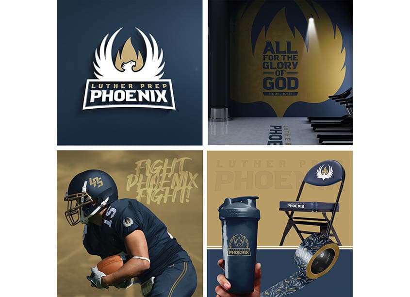 Luther Preparatory School Visual Identity