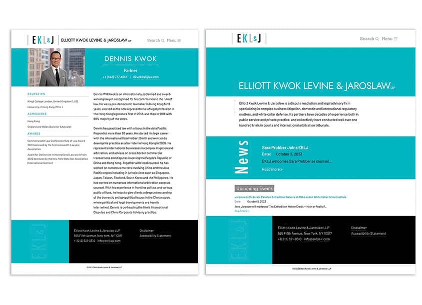 Elliott Kwok Levine & Jaroslaw Website
