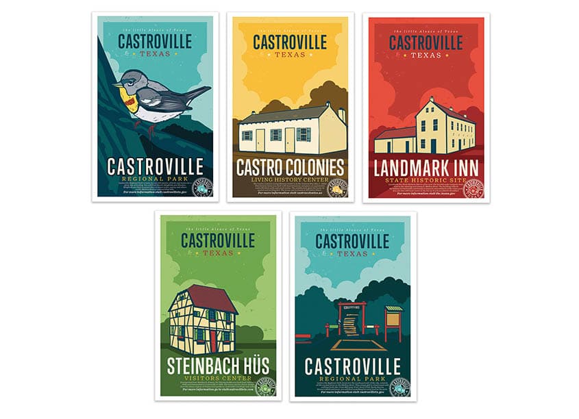 City of Castroville (TX) Poster Series