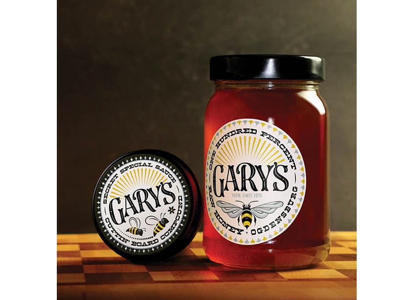 Gary’s Bee Products Packaging