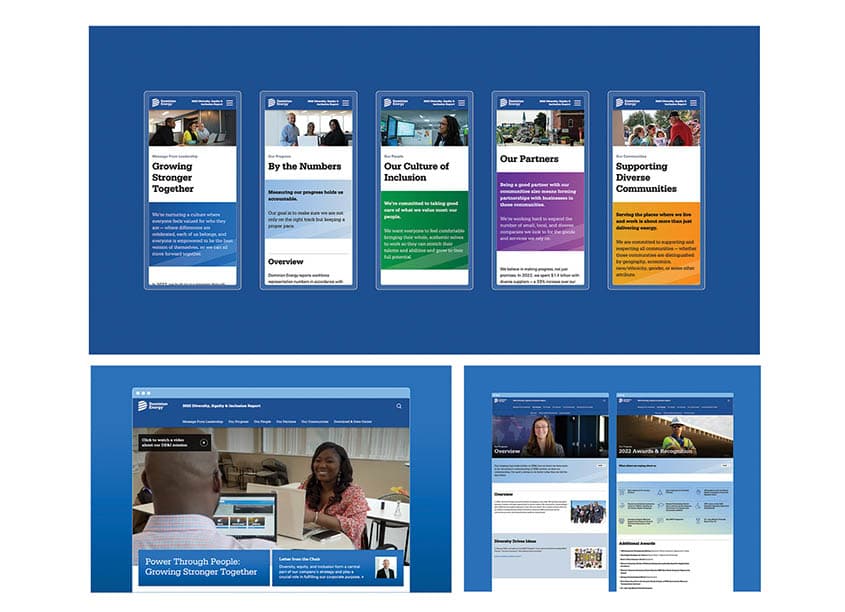 2022 Diversity Equity & Inclusion Report Website