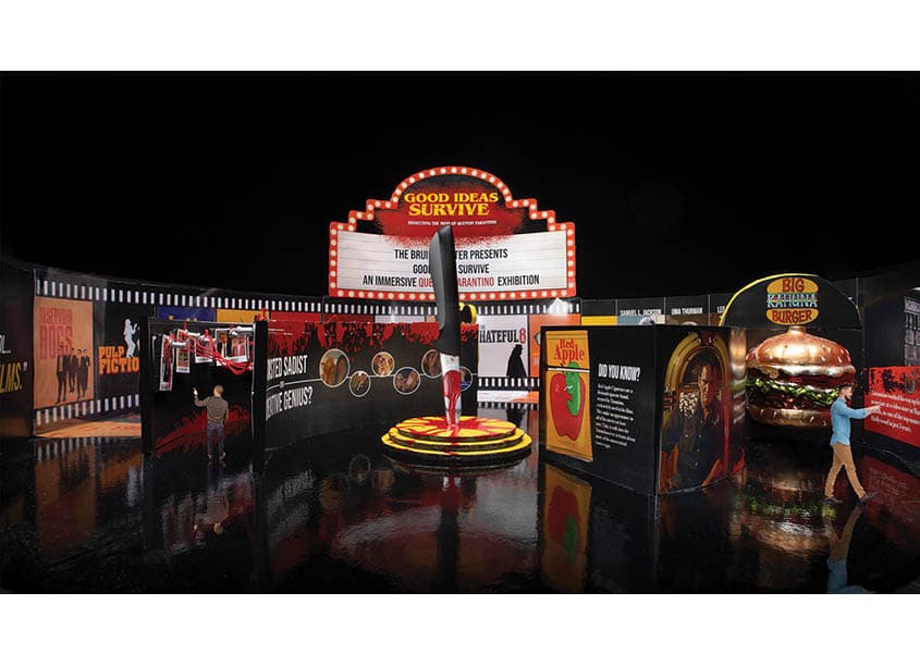 Good Ideas Survive Exhibit: Dissecting the Mind of Quentin Tarantino
