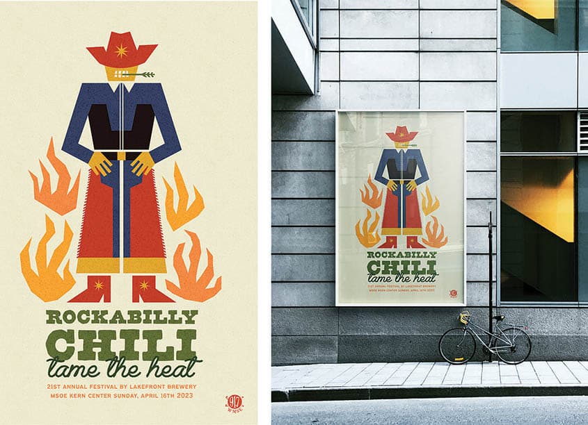 Rockabilly Chili Poster