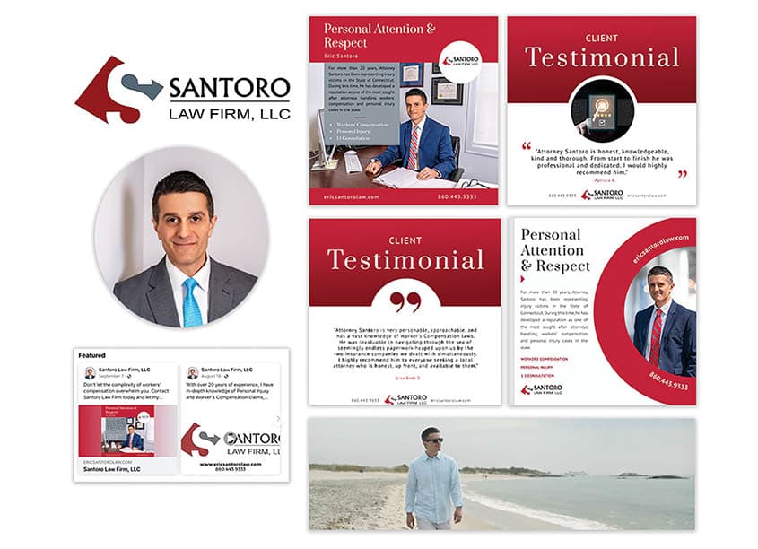 Santoro Law Firm Social Media