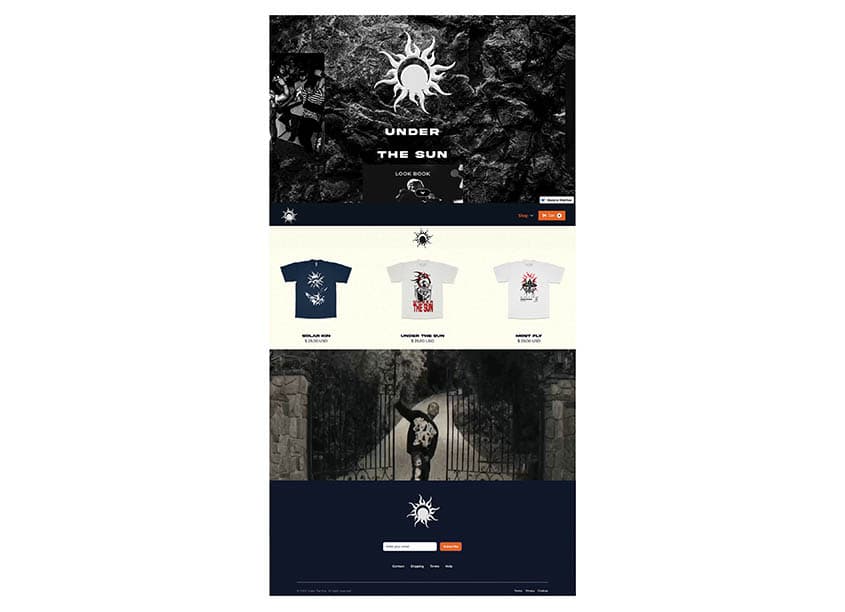 Under the Sun Website