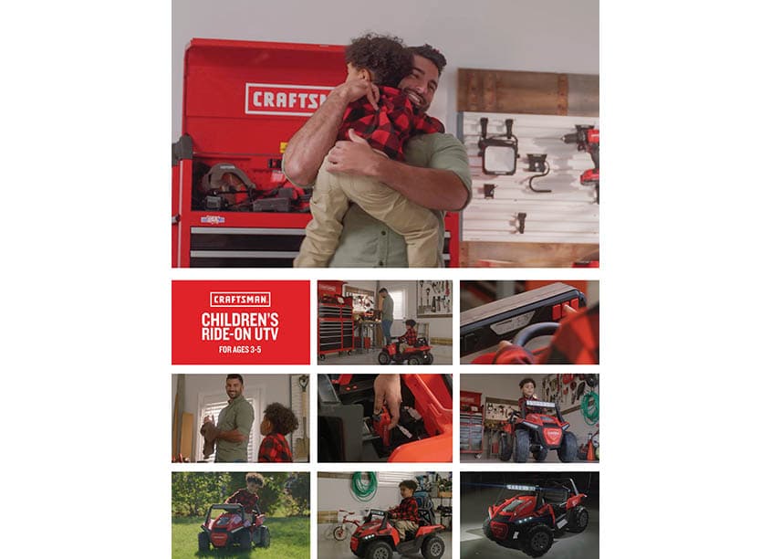 Craftsman Toy ATV ‘Just Like Dads’ Video