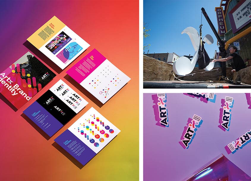Arts & Ideas Festival Branding