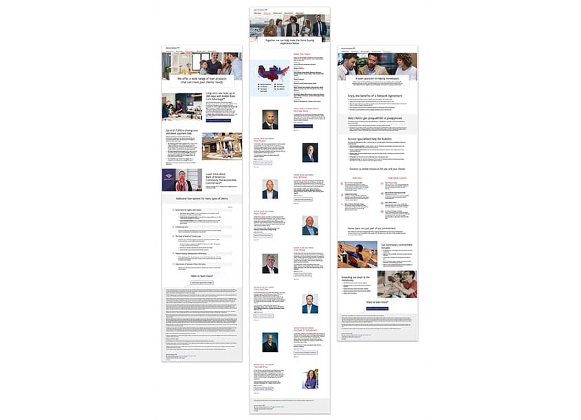 Builder Division Microsite