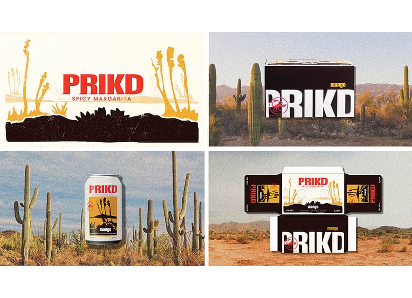 PRIKD: Spicy Margarita Beverage Packaging & Identity Design
